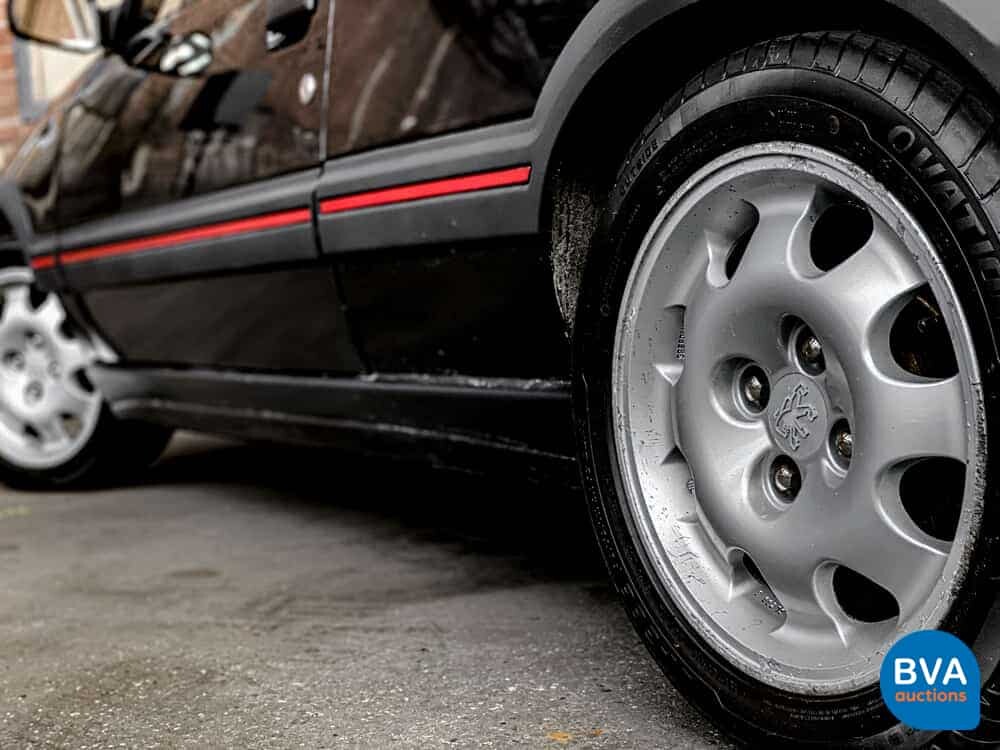 Peugeot 205 1.9 CTI Cabrio 102 PS 1993, 58-JL-SL.