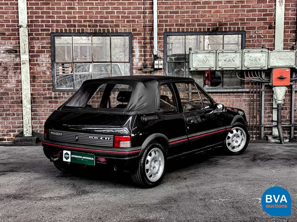 Peugeot 205 1.9 CTI Cabrio 102 PS 1993, 58-JL-SL.