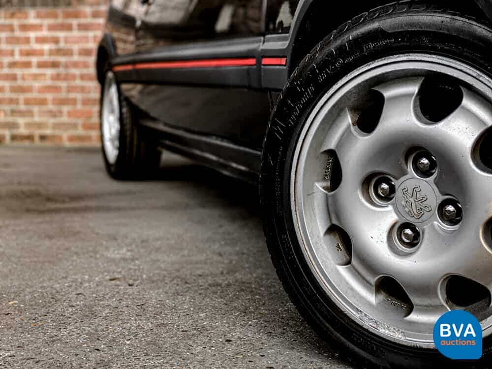 Peugeot 205 1.9 CTI Cabrio 102 PS 1993, 58-JL-SL.