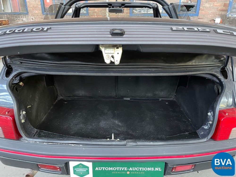 Peugeot 205 1.9 CTI Cabrio 102 PS 1993, 58-JL-SL.