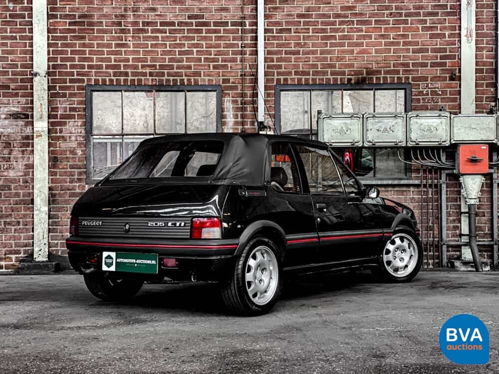 Peugeot 205 1.9 CTI Cabrio 102 PS 1993, 58-JL-SL.
