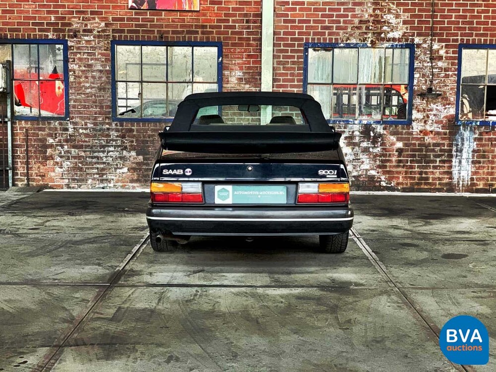 Saab 900i Cabrio 2.0 126 PS 1990.