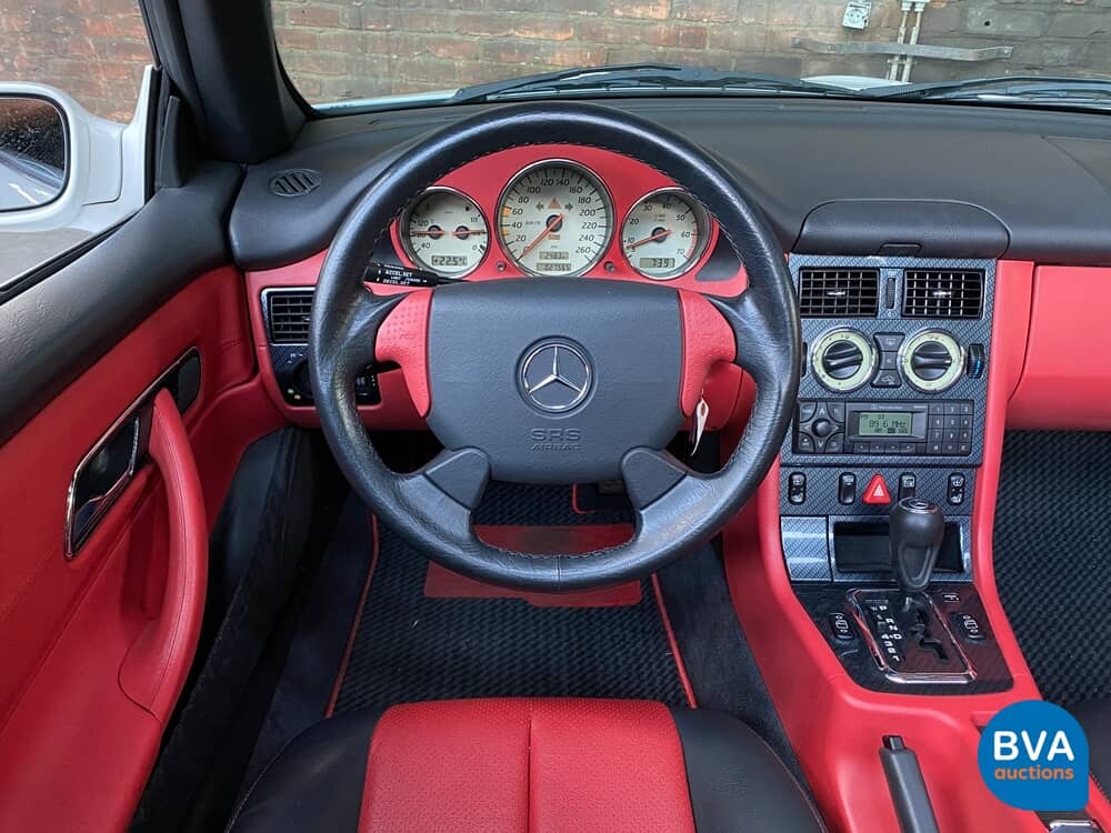 1999 Mercedes-Benz SLK230 Kompressor Cabriolet 193 PS.