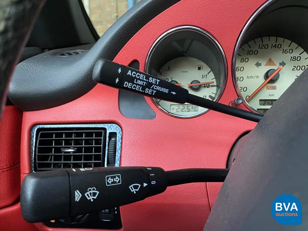 1999 Mercedes-Benz SLK230 Kompressor Cabriolet 193 PS.