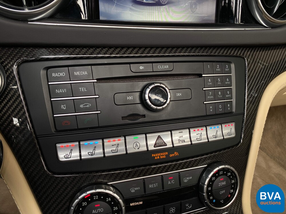 Mercedes-Benz SL63 AMG Roadster 585hp 5.5 V8 2017, NL registration.