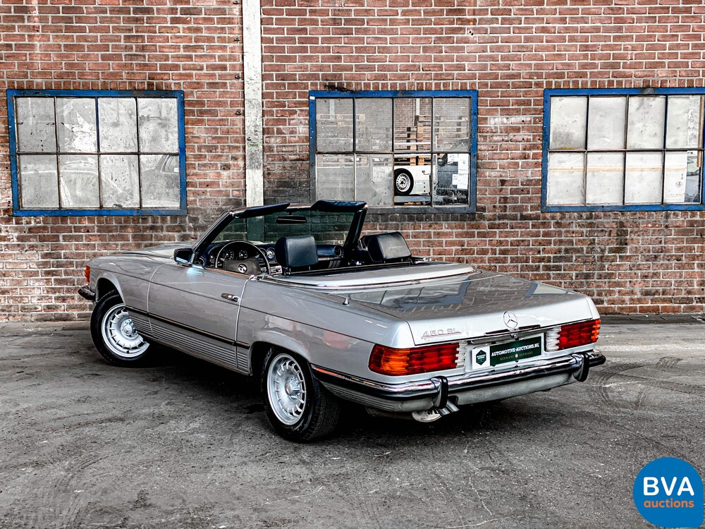 Mercedes-Benz 450SL R107 Roadster 4.5 218 PS starke SL-Klasse 1973, 23-YA-01.