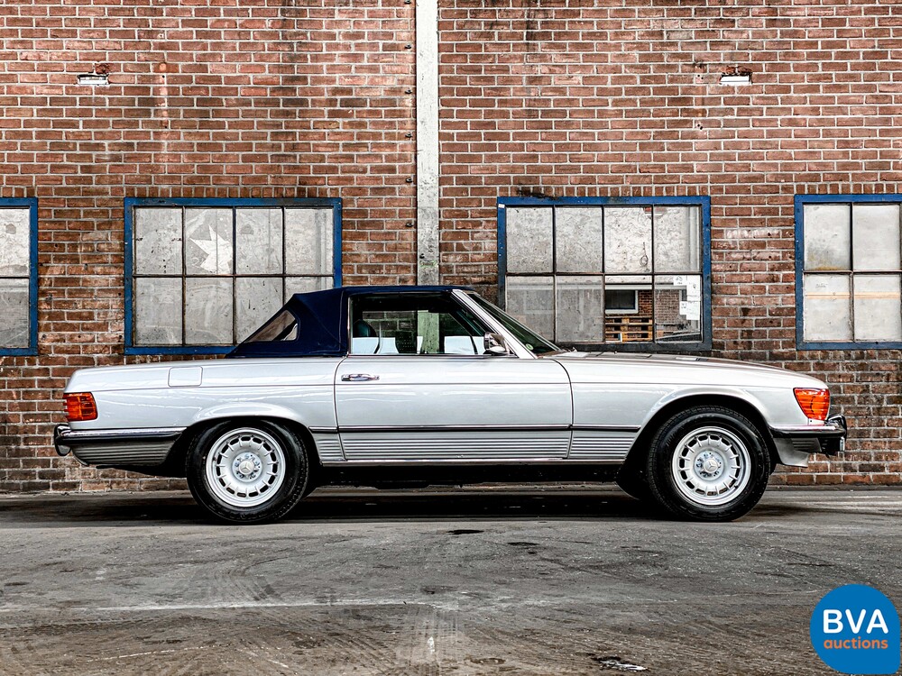 Mercedes-Benz 450SL R107 Roadster 4.5 218 PS starke SL-Klasse 1973, 23-YA-01.