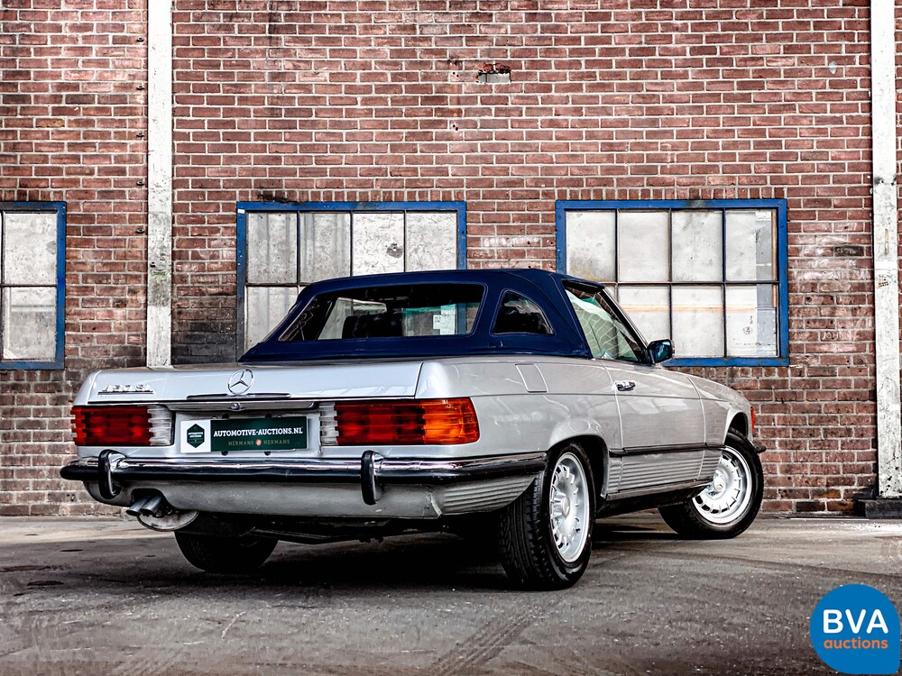 Mercedes-Benz 450SL R107 Roadster 4.5 218 PS starke SL-Klasse 1973, 23-YA-01.