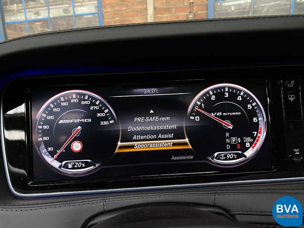 Mercedes-Benz S63 AMG 4Matic Lang S-Klasse 585PS 2014, GN-897-Z.