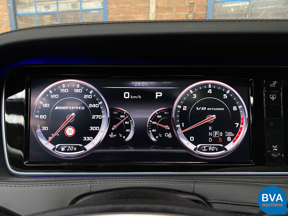Mercedes-Benz S63 AMG 4Matic Lang S-Klasse 585PS 2014, GN-897-Z.