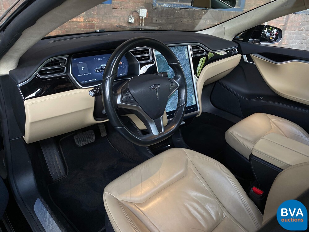 Tesla Model S 85D Basis 423pk 2016 -Original NL-, JG-544-B.