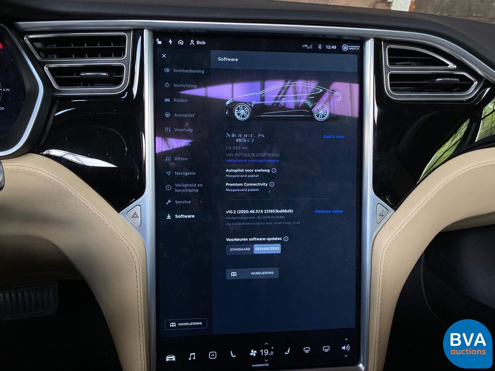 Tesla Model S 85D Basis 423pk 2016 -Original NL-, JG-544-B.