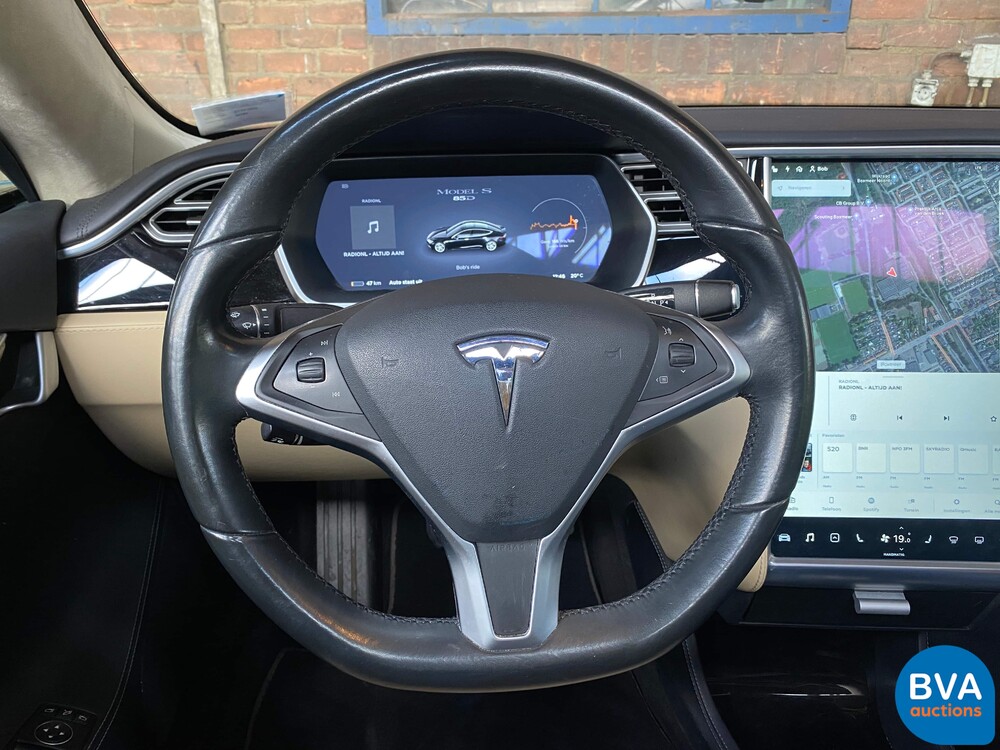 Tesla Model S 85D Basis 423pk 2016 -Original NL-, JG-544-B.
