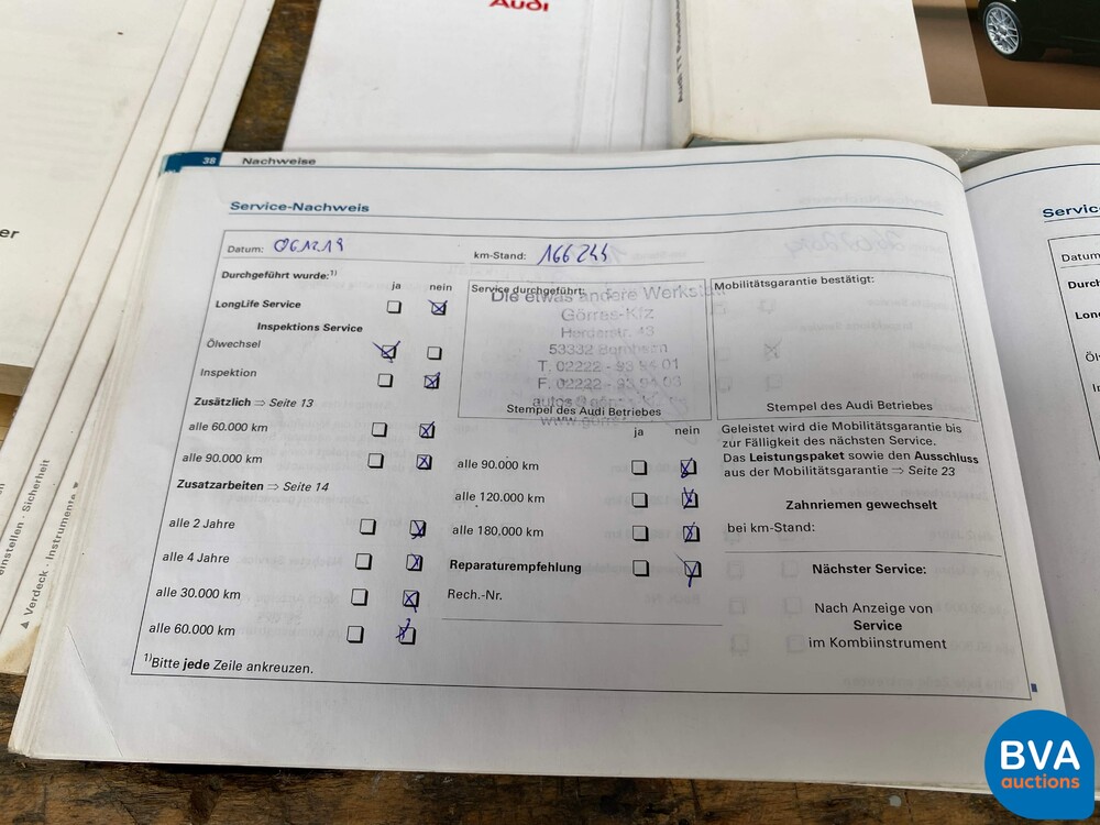 Audi TT Roadster Cabriolet 1.8 Quattro 179 PS Automatik 2005, L-121-SK.