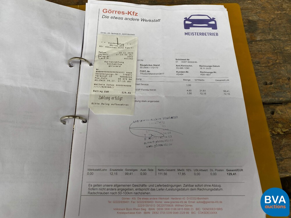 Audi TT Roadster Cabriolet 1.8 Quattro 179 PS Automatik 2005, L-121-SK.