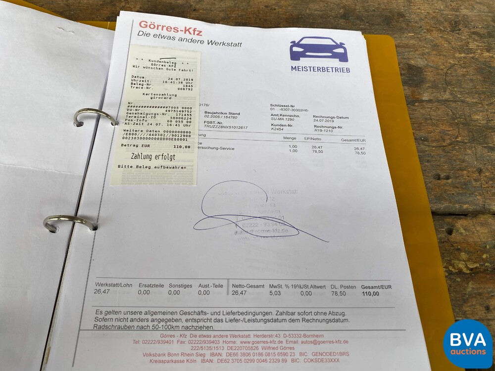 Audi TT Roadster Cabriolet 1.8 Quattro 179 PS Automatik 2005, L-121-SK.