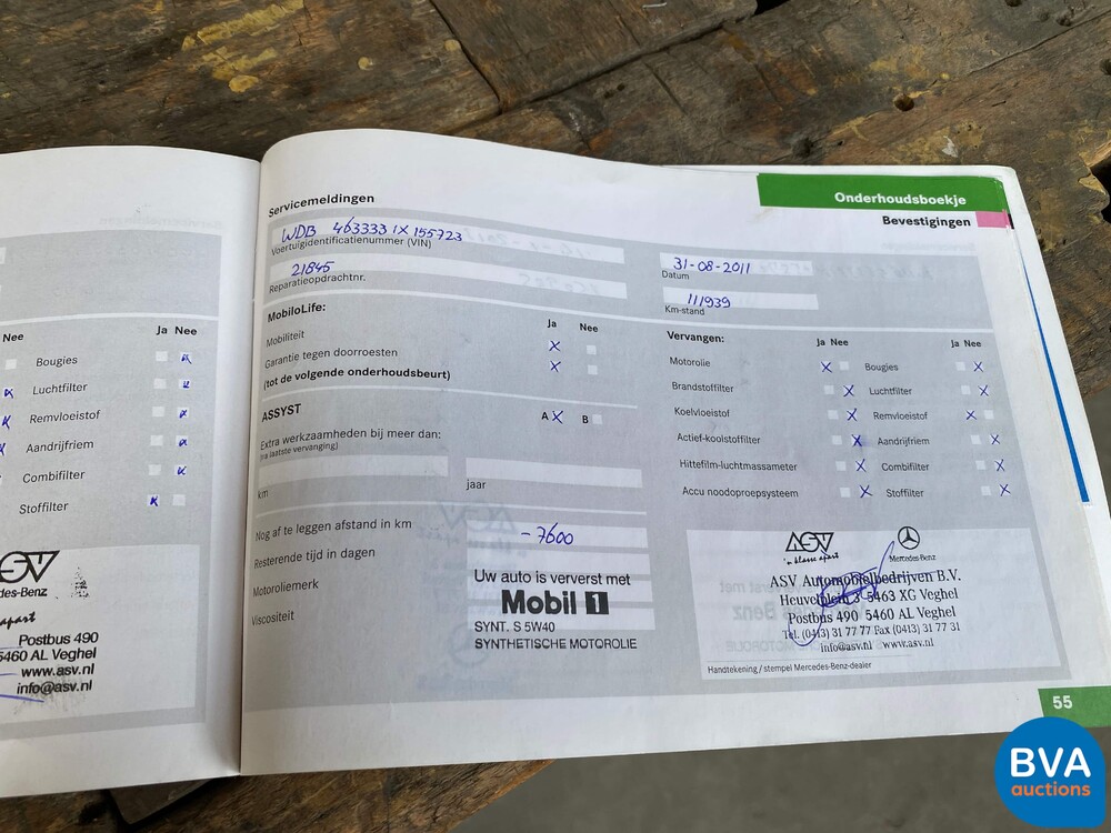 Mercedes-Benz G400 CDI G-Klasse 2004 -Org. NL-, 83-PD-SF.