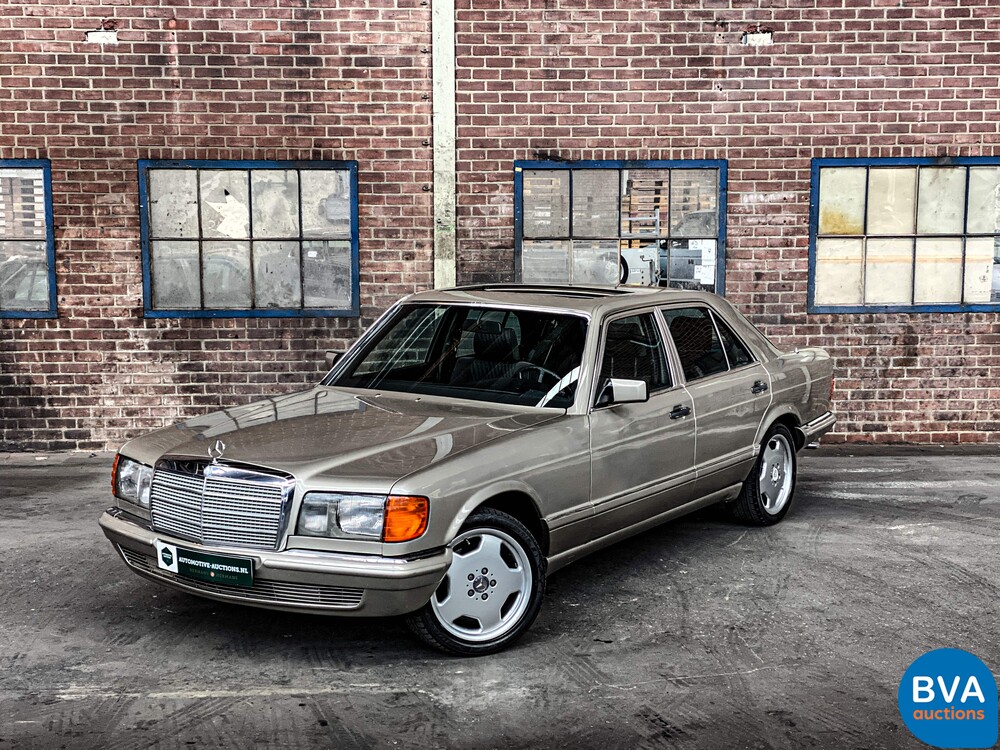 1984 Mercedes-Benz 280SE W126 185 PS S-Klasse.