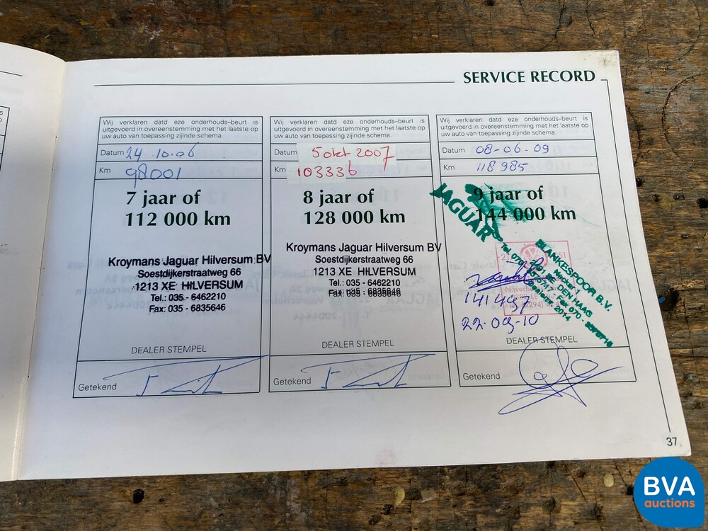 Daimler-Super-V8 4.0 363PS 1998 -Org. NL-, SR-PZ-34.