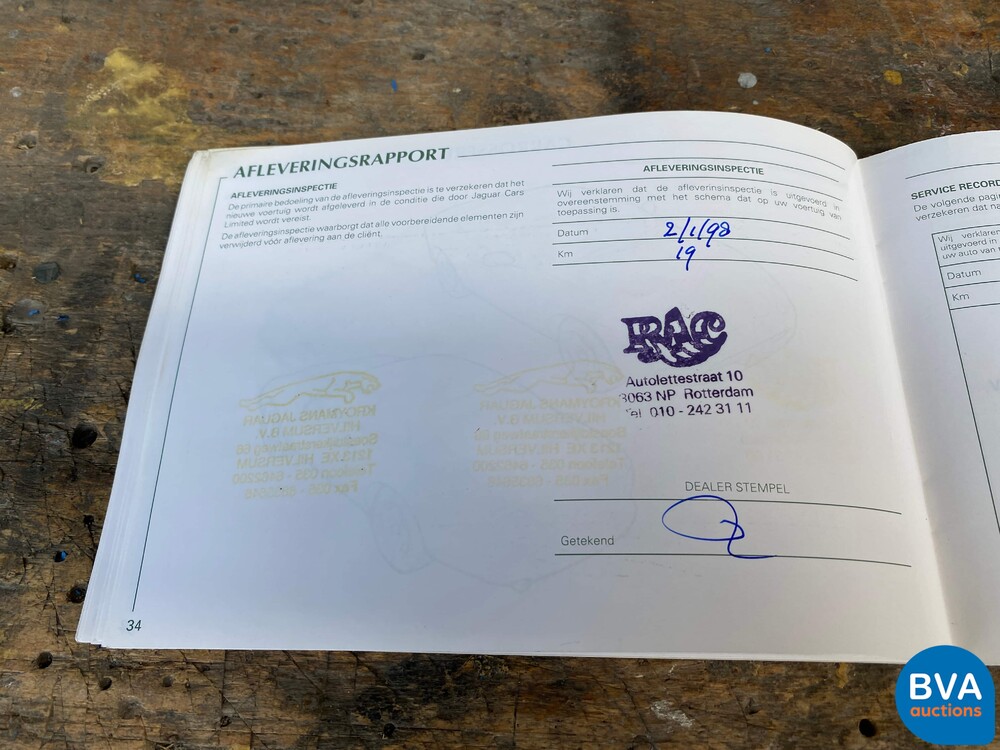 Daimler-Super-V8 4.0 363PS 1998 -Org. NL-, SR-PZ-34.