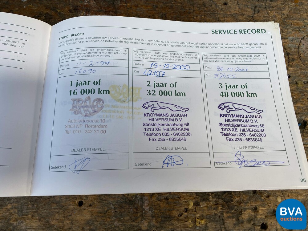 Daimler-Super-V8 4.0 363PS 1998 -Org. NL-, SR-PZ-34.