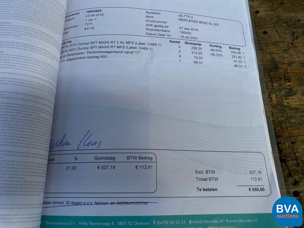 Mercedes-Benz SL500 Roadster SL-Klasse 306PS 2001, 05-TTP-2.