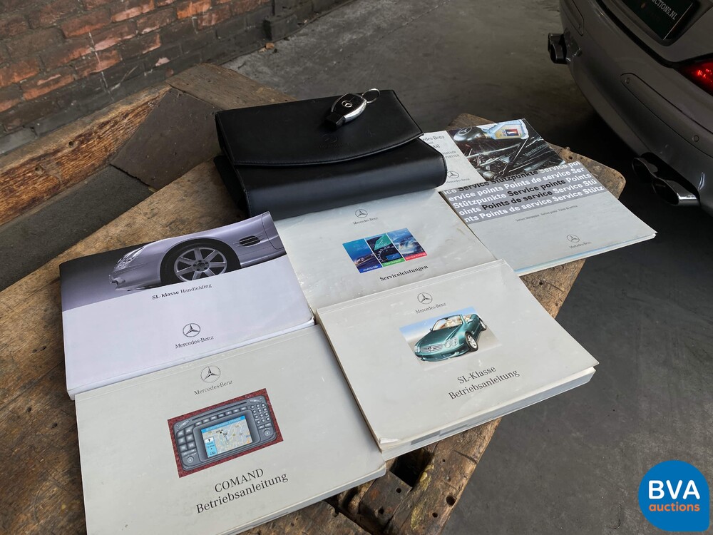 Mercedes-Benz SL500 Roadster SL-Klasse 306PS 2001, 05-TTP-2.