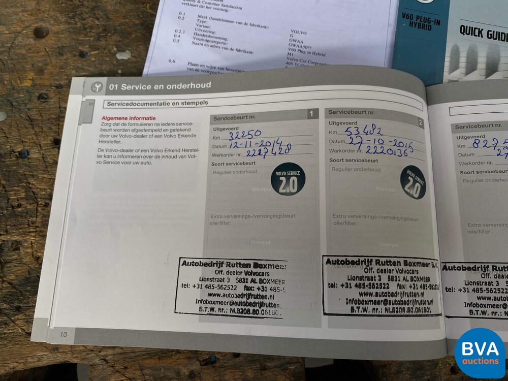 Volvo V60 2.4 D6 AWD Plug-In Hybrid Summum 2013 -Original NL-, 8-SKS-97.