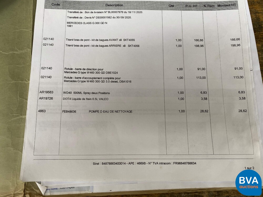 Mercedes-Benz 300GD G-Klasse 88PS 1981.