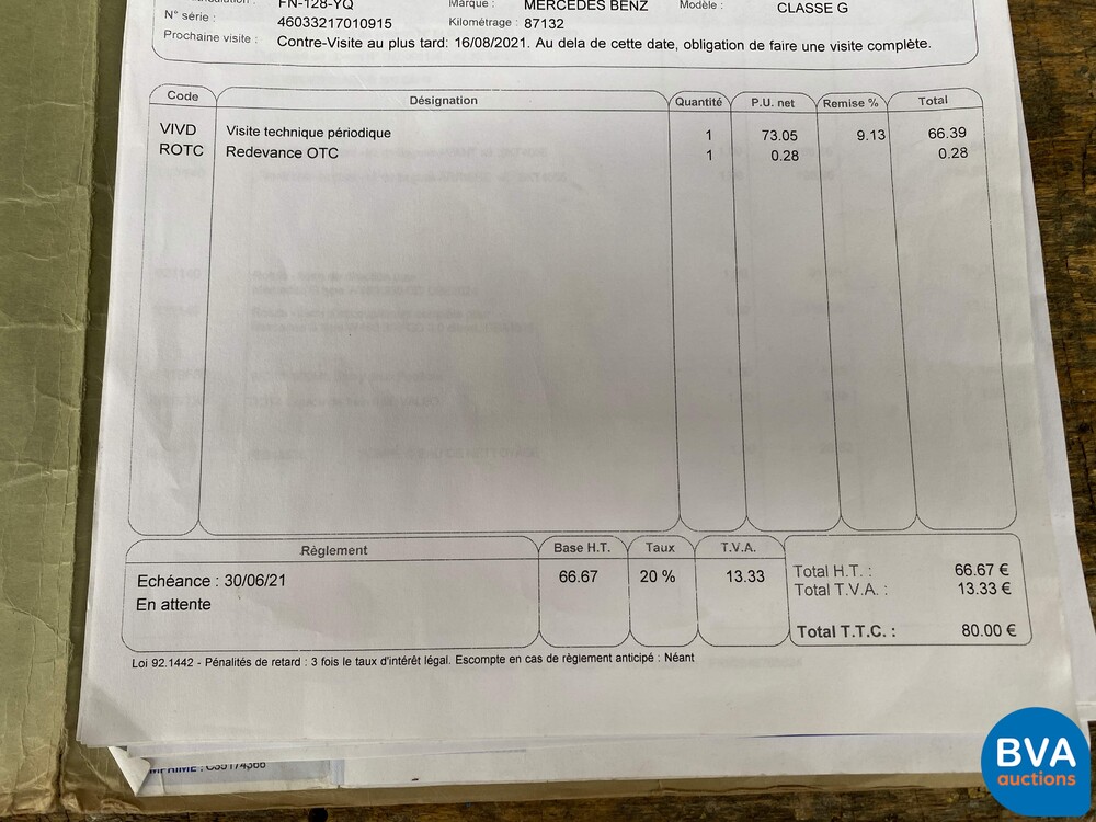 Mercedes-Benz 300GD G-Klasse 88PS 1981.