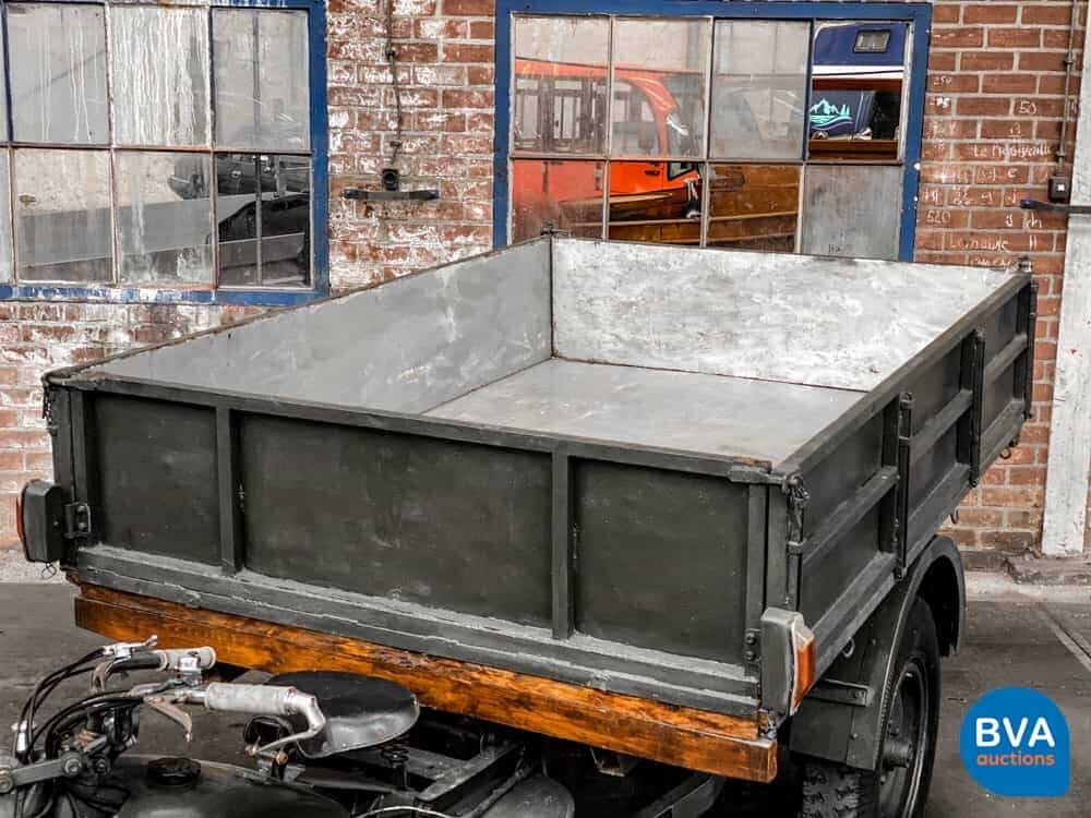 Moto Guzzi Ercole 500cc Hydraulische Kipper Groen 1961