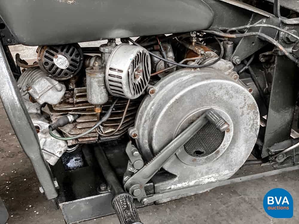 Moto Guzzi Ercole 500cc Hydraulische Kipper Groen 1961