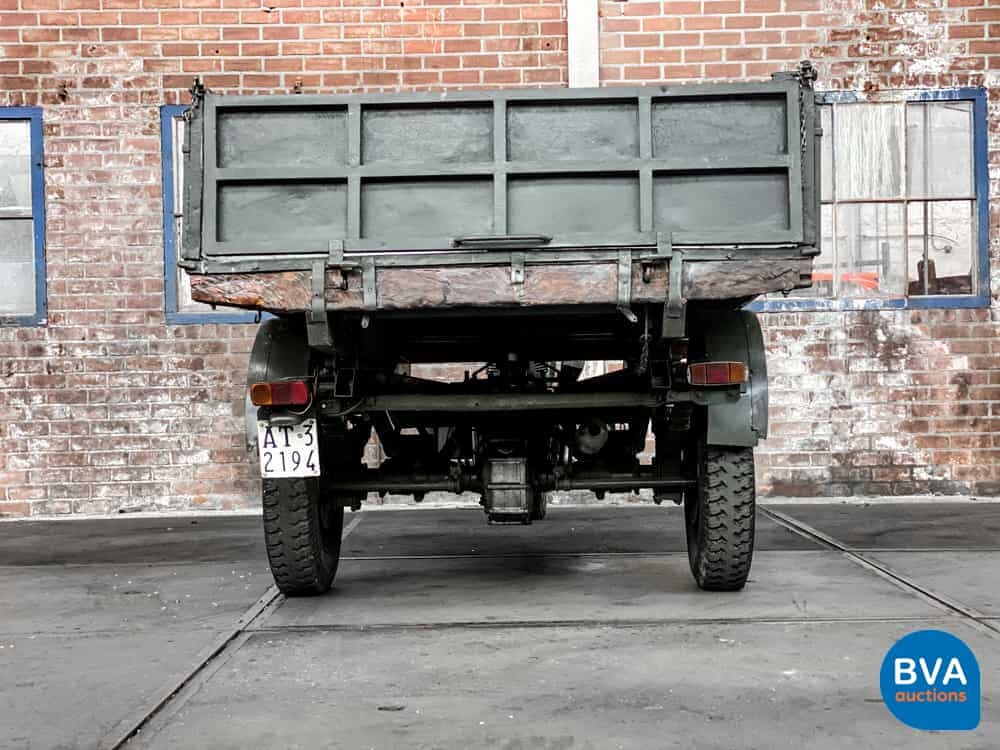 Moto Guzzi Ercole 500cc Hydraulische Kipper Groen 1961