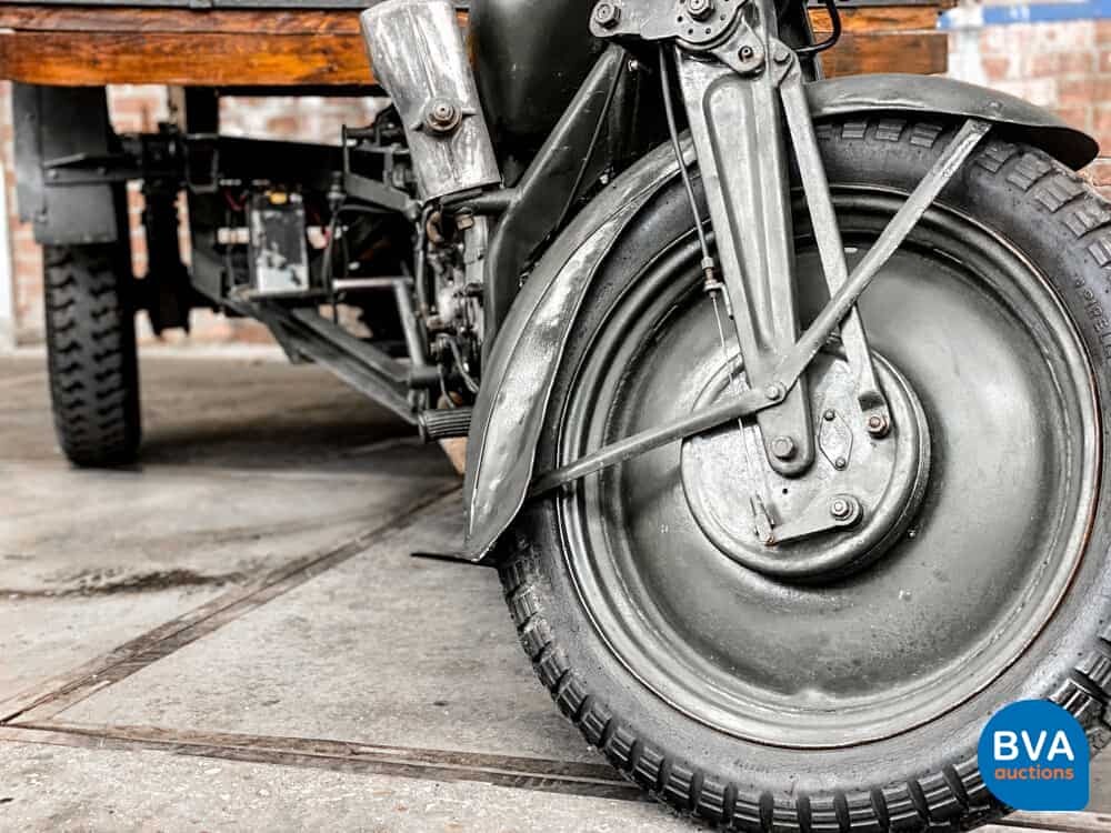 Moto Guzzi Ercole 500cc Hydraulische Kipper Groen 1961