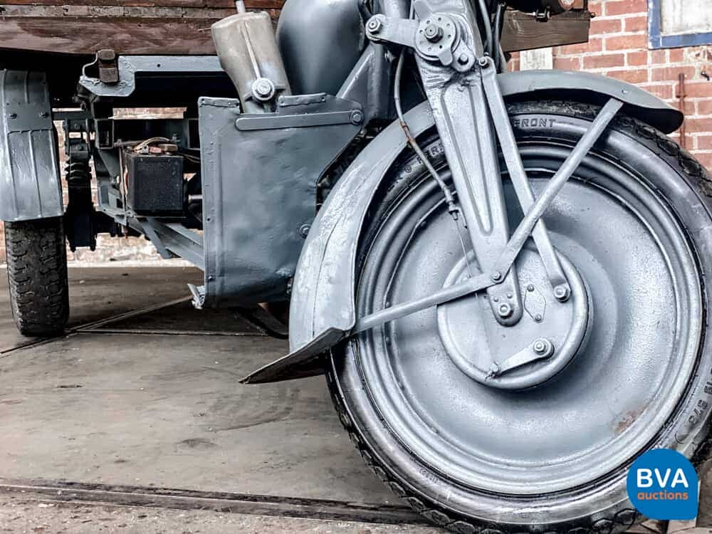 Moto Guzzi Ercole 500cc Mechanische Kipper Grijs