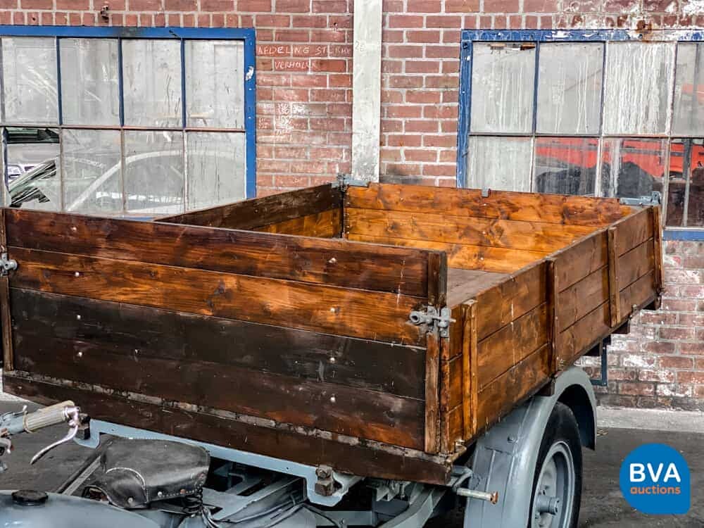 Moto Guzzi Ercole 500cc Mechanische Kipper Grijs