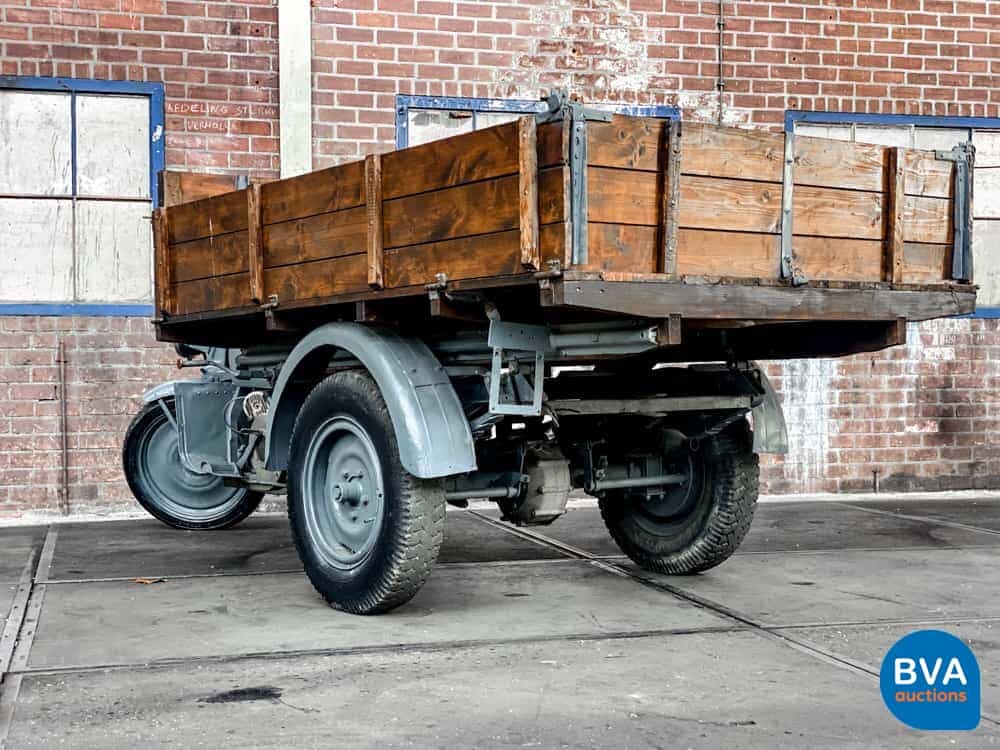 Moto Guzzi Ercole 500cc Mechanische Kipper Grijs