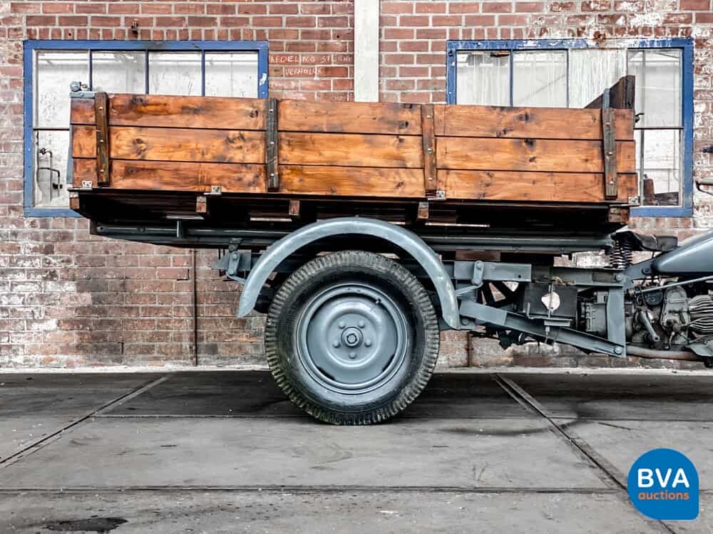 Moto Guzzi Ercole 500cc Mechanische Kipper Grijs