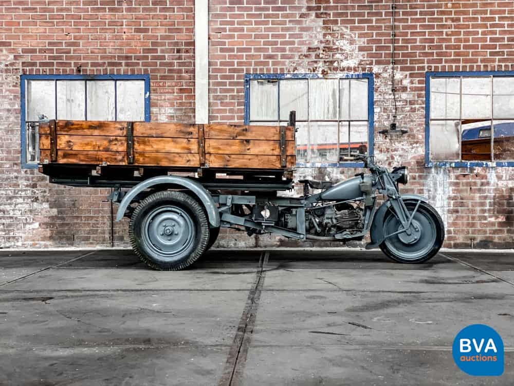 Moto Guzzi Ercole 500cc Mechanische Kipper Grijs