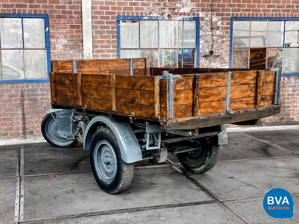 Moto Guzzi Ercole 500cc Mechanische Kipper Grijs