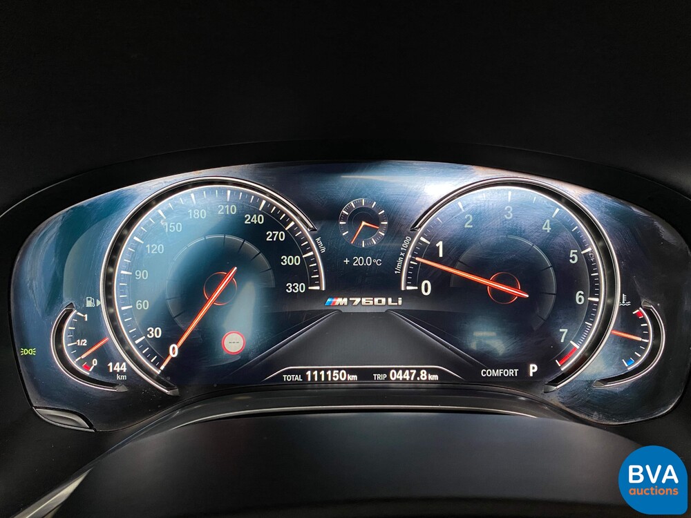 BMW M760Li xDrive V12 7er 609pk 2017 M760i M-Performance, ZS-365-F.
