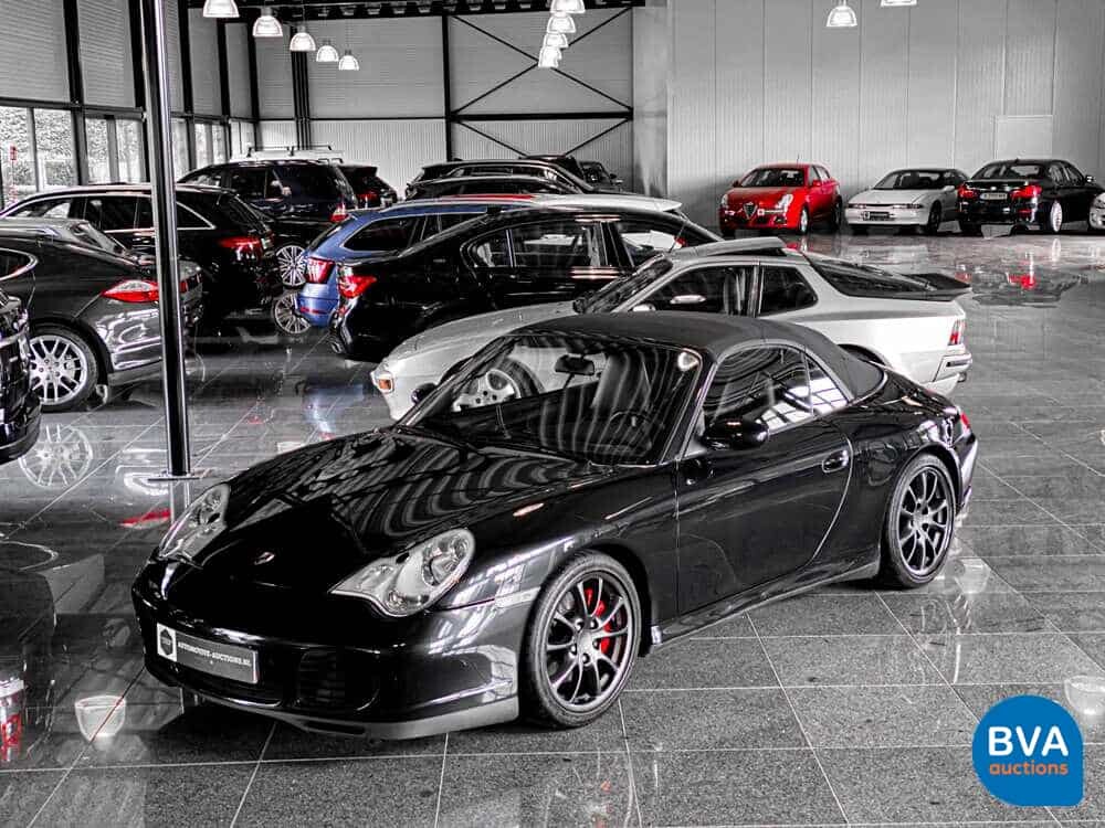 Porsche 911 4s Cabrio 3.6 Carrera 996 320PS 2005 Schaltgetriebe -Org NL-, 70-RK-BS.