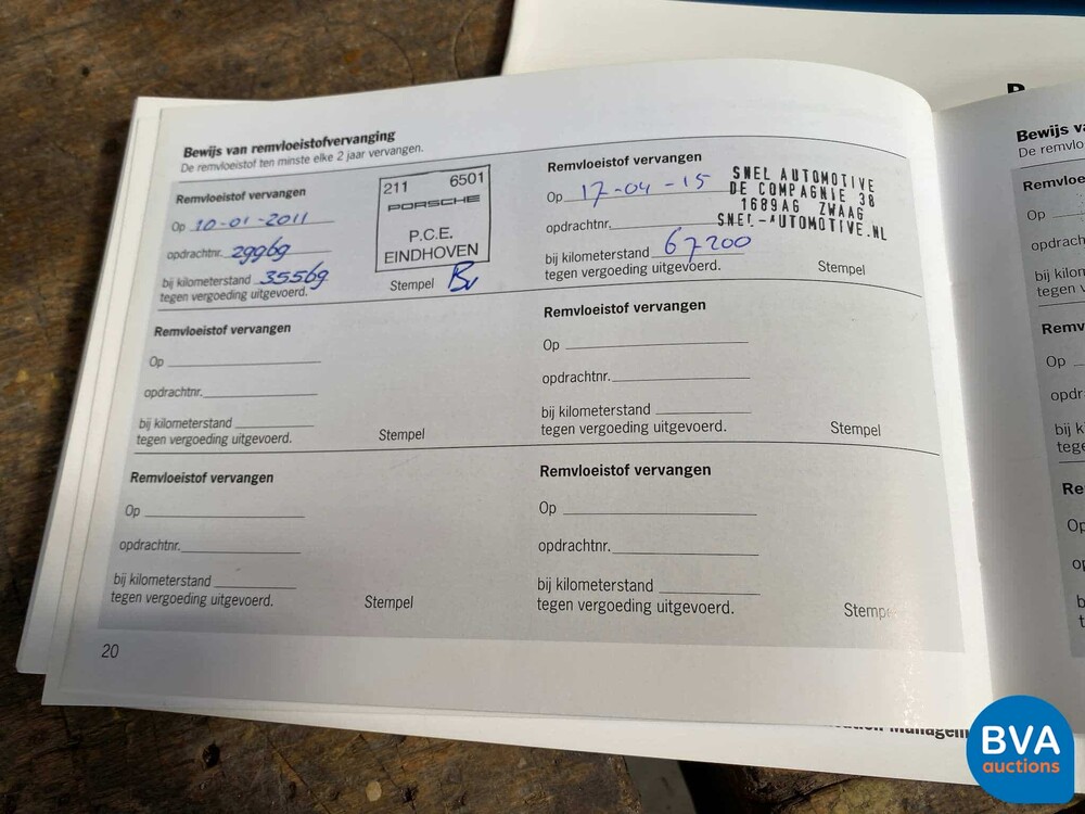 Porsche 911 4s Cabrio 3.6 Carrera 996 320PS 2005 Schaltgetriebe -Org NL-, 70-RK-BS.