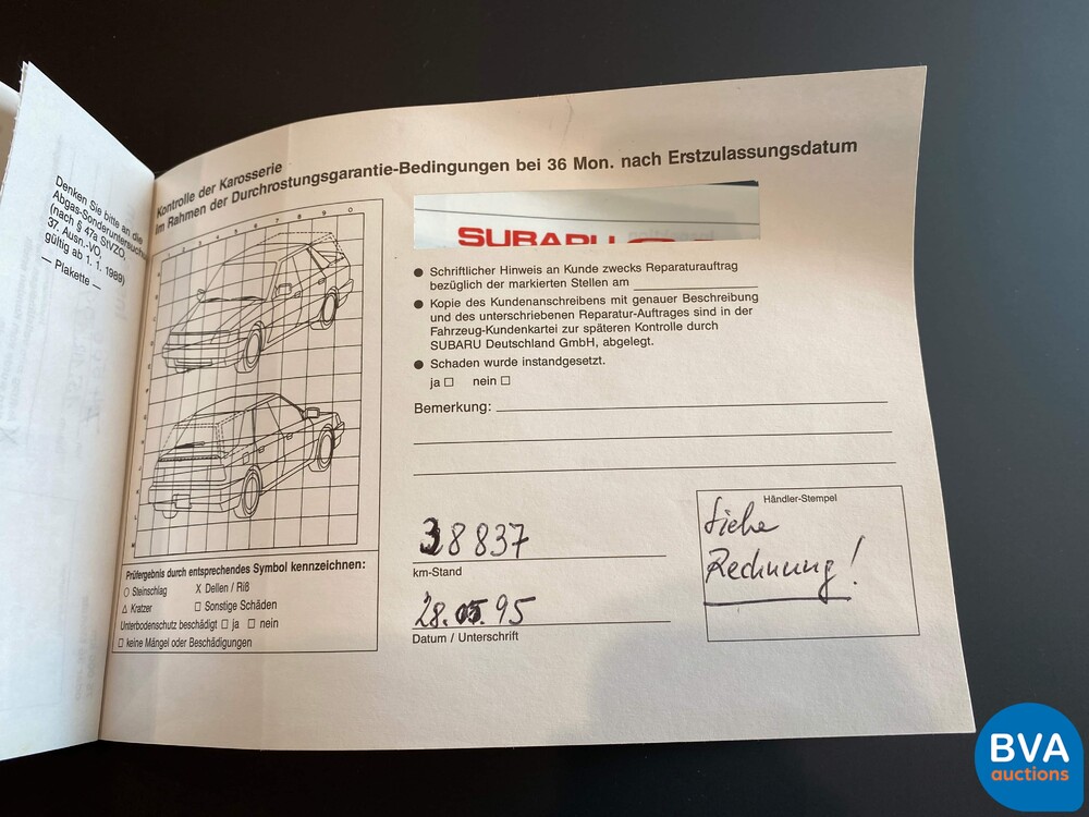 Subaru SVX 3.3 V6 Coupe 230hp 1992.