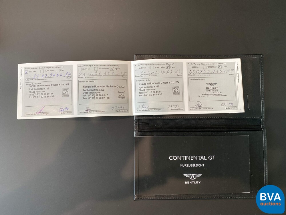 Bentley Continental GT Speed 6.0 W12 626 PS 2013, TX-623-B.