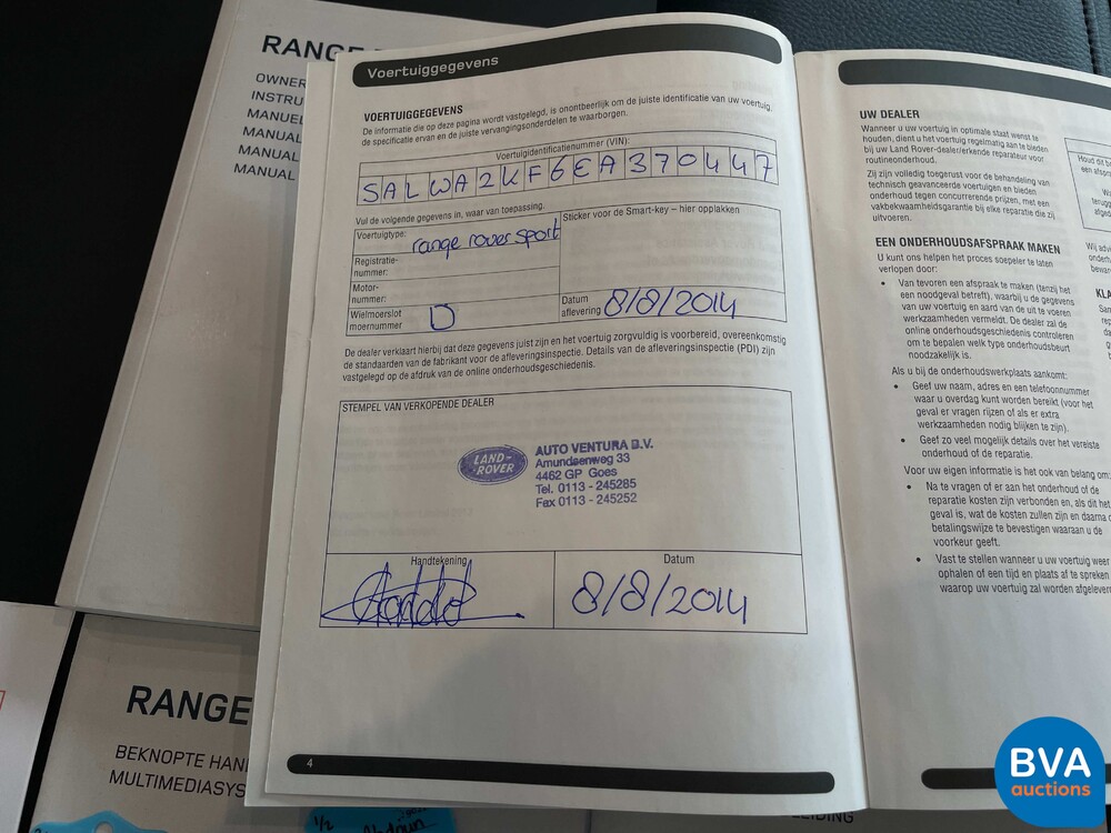 Land Rover Range Rover Sport 3.0 SDV6 HSE Dynamic 292 PS 2014, -Org NL- 6-XHZ-37.