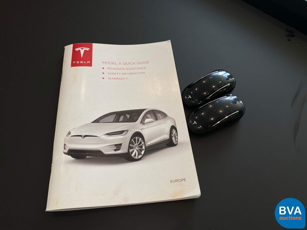 Tesla Model X 90D Autopilot für 6 Personen 428pk 2016 -Org NL- Dual Motor, NB-493-J.