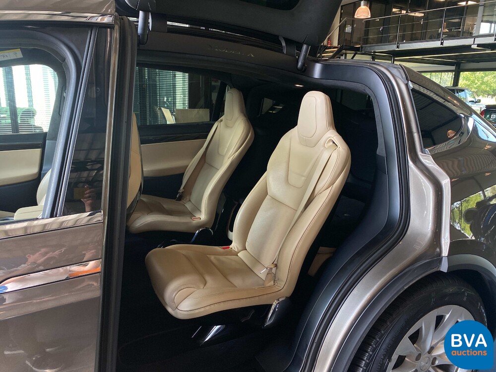 Tesla Model X 90D Autopilot für 6 Personen 428pk 2016 -Org NL- Dual Motor, NB-493-J.