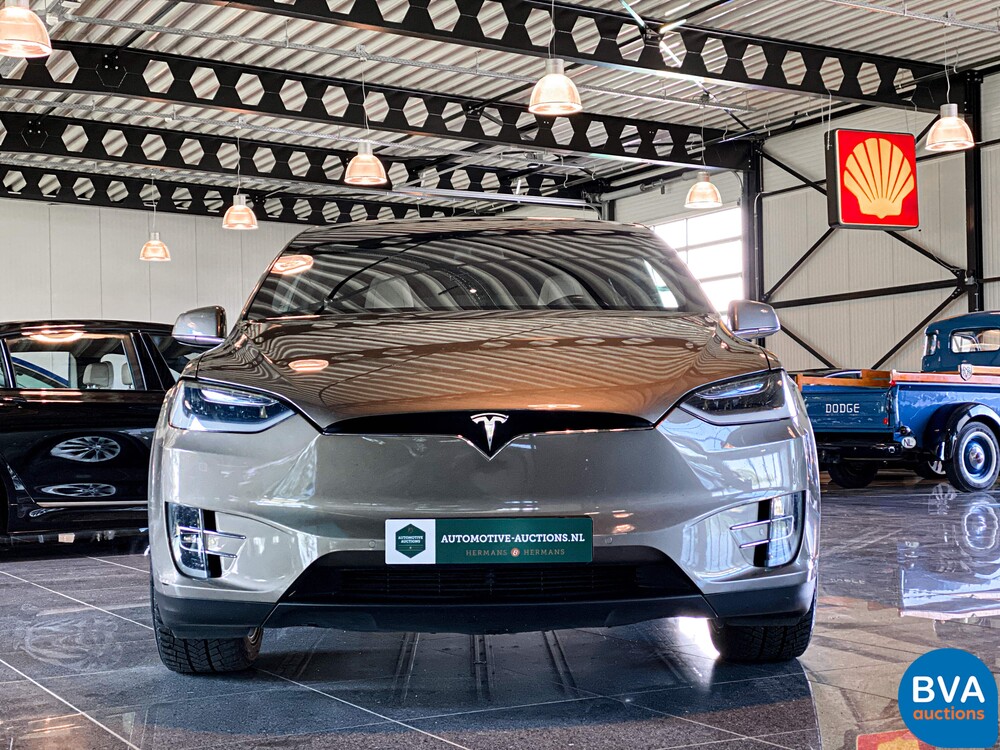 Tesla Model X 90D Autopilot für 6 Personen 428pk 2016 -Org NL- Dual Motor, NB-493-J.