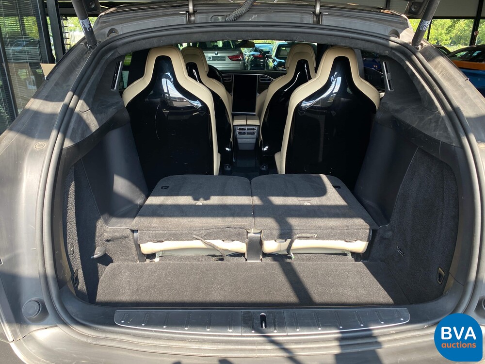 Tesla Model X 90D Autopilot für 6 Personen 428pk 2016 -Org NL- Dual Motor, NB-493-J.